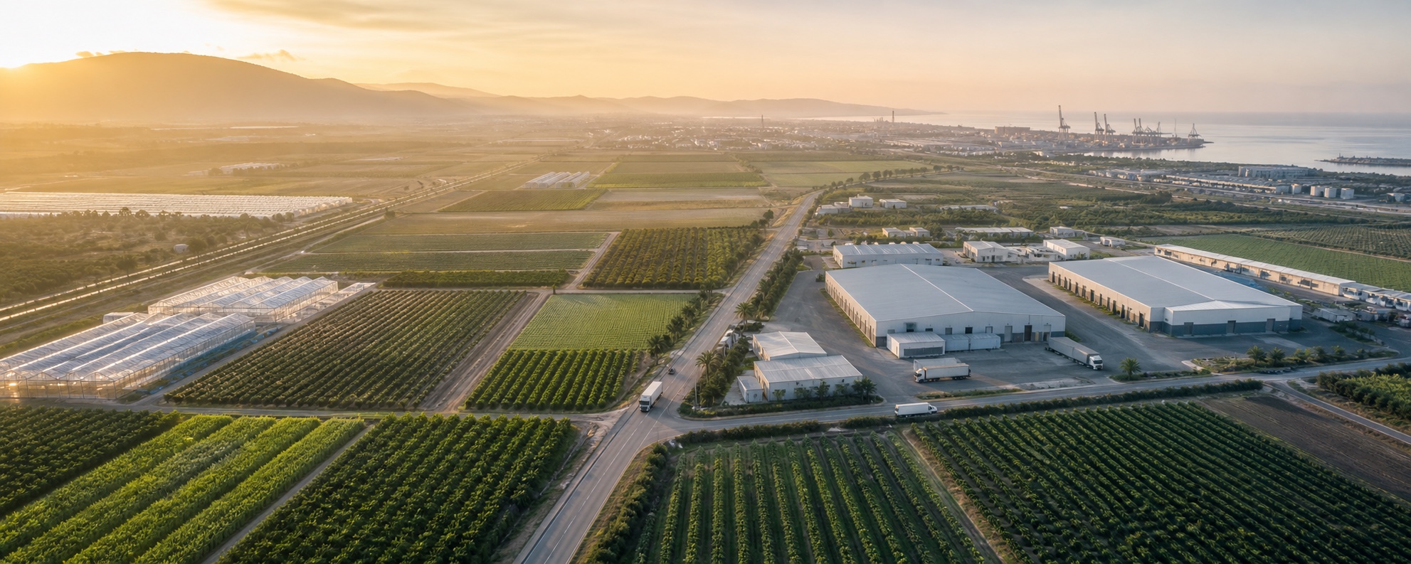 A smart agriculture site using field data